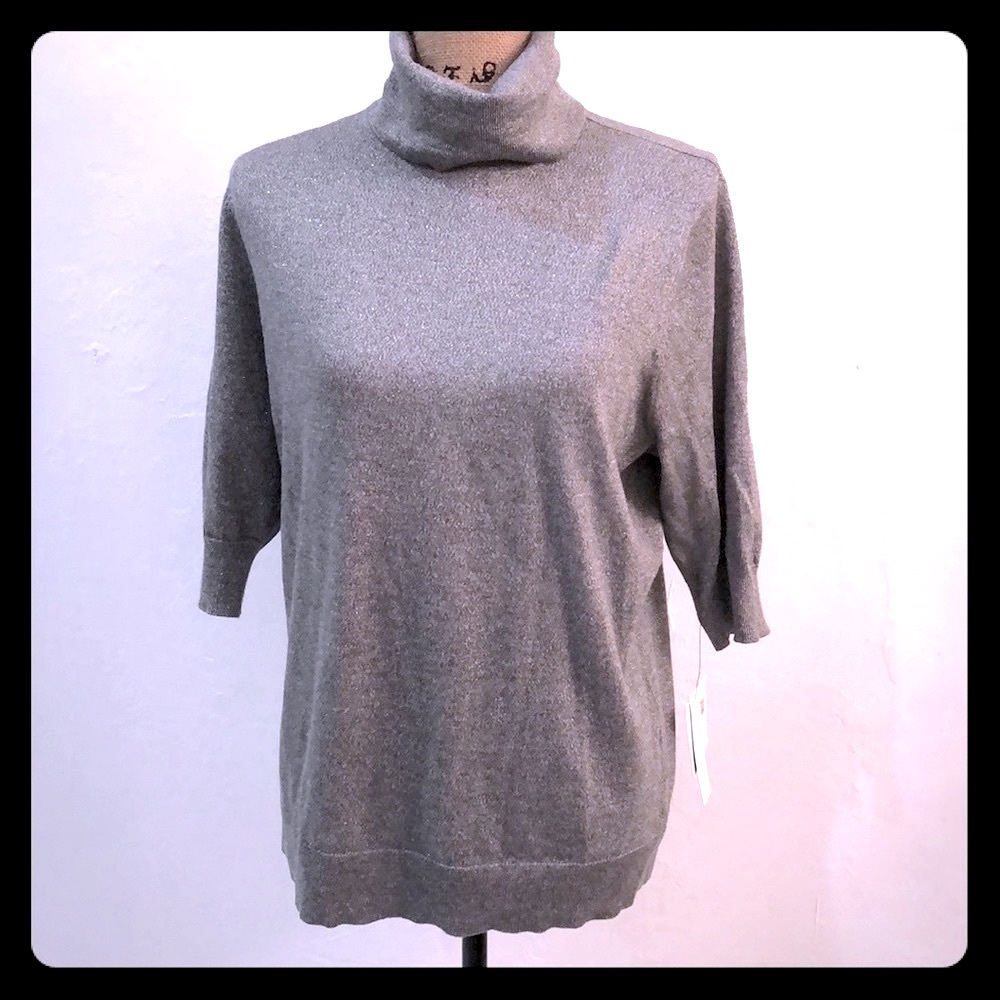 Mock turtleneck